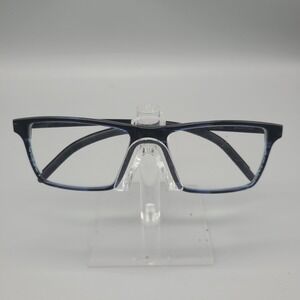 Tom Davies TD314 Col 842 Handmade Eyeglass Frames Blue Black 54-17-135